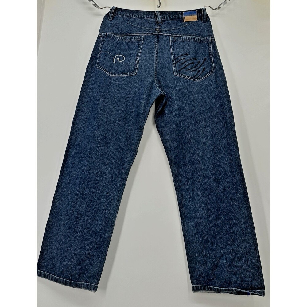 Rocawear Denim Hip‎ Hop Jeans Pants Mens 36 Baggy Pants Classic Fit Vintage Y2K